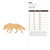 Wolf Wood Cutout for Crafts, Unfinished Baltic Birch Craft Shape