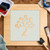 Tree With Blossoms Reusable Mylar Stencil, 10 mil Plastic Paint Stencil for Crafts and Decor