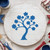 Tree With Blossoms Reusable Mylar Stencil, 10 mil Plastic Paint Stencil for Crafts and Decor