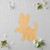 Yorkshire Terrier Wood Cutout for Crafts, Unfinished Baltic Birch Craft Shape