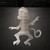 Monkey 4 Steel Cutout Shape, Raw Metal Wall Art and Craft Supply