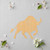 Bull 3 Wood Cutout for Crafts, Unfinished Baltic Birch Craft Shape