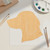 Dog Head Wood Cutout for Crafts, Unfinished Baltic Birch Craft Shape