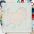 Turkey 2 Reusable Mylar Stencil, 10 mil Plastic Paint Stencil for Crafts and Decor