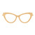 Glasses 1 Wood Cutout for Crafts, Unfinished Baltic Birch Craft Shape