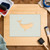 Whale 2 Reusable Mylar Stencil, 10 mil Plastic Paint Stencil for Crafts and Decor