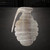 Grenade Steel Cutout Shape, Raw Metal Wall Art and Craft Supply