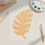 Palm Leaf 2 Wood Cutout for Crafts, Unfinished Baltic Birch Craft Shape