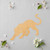 Panther Wood Cutout for Crafts, Unfinished Baltic Birch Craft Shape