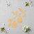 Pear Branch Wood Cutout for Crafts, Unfinished Baltic Birch Craft Shape