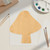 Mushroom 2 Wood Cutout for Crafts, Unfinished Baltic Birch Craft Shape