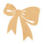 Bow 2 Wood Cutout for Crafts, Unfinished Baltic Birch Craft Shape