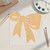Bow 2 Wood Cutout for Crafts, Unfinished Baltic Birch Craft Shape