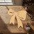 Bow 2 Wood Cutout for Crafts, Unfinished Baltic Birch Craft Shape
