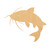 Catfish 1 Wood Cutout for Crafts, Unfinished Baltic Birch Craft Shape