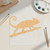 Chameleon 2 Wood Cutout for Crafts, Unfinished Baltic Birch Craft Shape