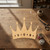 Crown 3 Wood Cutout for Crafts, Unfinished Baltic Birch Craft Shape