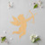 Cupid 1 Wood Cutout for Crafts, Unfinished Baltic Birch Craft Shape