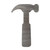 Hammer 3 Steel Cutout Shape, Raw Metal Wall Art and Craft Supply