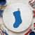 Christmas Stocking 2 Reusable Mylar Stencil, 10 mil Plastic Paint Stencil for Crafts and Decor