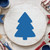 Christmas Tree 5 Reusable Mylar Stencil, 10 mil Plastic Paint Stencil for Crafts and Decor