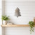 Christmas Tree 5 Steel Cutout Shape, Raw Metal Wall Art and Craft Supply