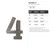 Number 9 Steel Cutout Shape, Raw Metal Wall Art and Craft Supply