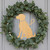 Dog With Leash Wood Cutout for Crafts, Unfinished Baltic Birch Craft Shape