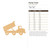 Dump Truck Wood Cutout for Crafts, Unfinished Baltic Birch Craft Shape