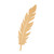 Feather Wood Cutout for Crafts, Unfinished Baltic Birch Craft Shape
