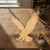 Freedom Eagle Sign Wood Cutout for Crafts, Unfinished Baltic Birch Craft Shape