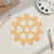 Gear 2 Wood Cutout for Crafts, Unfinished Baltic Birch Craft Shape