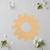 Gear 9 Wood Cutout for Crafts, Unfinished Baltic Birch Craft Shape