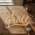 Grace Word Sign Wood Cutout for Crafts, Unfinished Baltic Birch Craft Shape