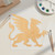 Griffin Wood Cutout for Crafts, Unfinished Baltic Birch Craft Shape