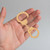 Handcuff Wood Cutout for Crafts, Unfinished Baltic Birch Craft Shape
