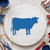 Cow 2 Reusable Mylar Stencil, 10 mil Plastic Paint Stencil for Crafts and Decor