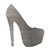 High Heel 3 Steel Cutout Shape, Raw Metal Wall Art and Craft Supply