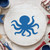 Octopus 3 Reusable Mylar Stencil, 10 mil Plastic Paint Stencil for Crafts and Decor
