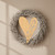 Heart Ornamental Swirl Wood Cutout for Crafts, Unfinished Baltic Birch Craft Shape