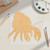 Hermit Crab Wood Cutout for Crafts, Unfinished Baltic Birch Craft Shape