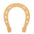 Horse Shoe 2 Wood Cutout for Crafts, Unfinished Baltic Birch Craft Shape