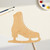 Ice Skate 2 Wood Cutout for Crafts, Unfinished Baltic Birch Craft Shape