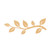 Leaf Garland Wood Cutout for Crafts, Unfinished Baltic Birch Craft Shape