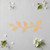 Leaf Garland Wood Cutout for Crafts, Unfinished Baltic Birch Craft Shape