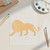 Lion 2 Wood Cutout for Crafts, Unfinished Baltic Birch Craft Shape