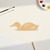 Loon Bird Wood Cutout for Crafts, Unfinished Baltic Birch Craft Shape