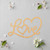Love Sign Wood Cutout for Crafts, Unfinished Baltic Birch Craft Shape