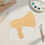 Megaphone 2 Wood Cutout for Crafts, Unfinished Baltic Birch Craft Shape