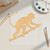 Monkey 1 Wood Cutout for Crafts, Unfinished Baltic Birch Craft Shape